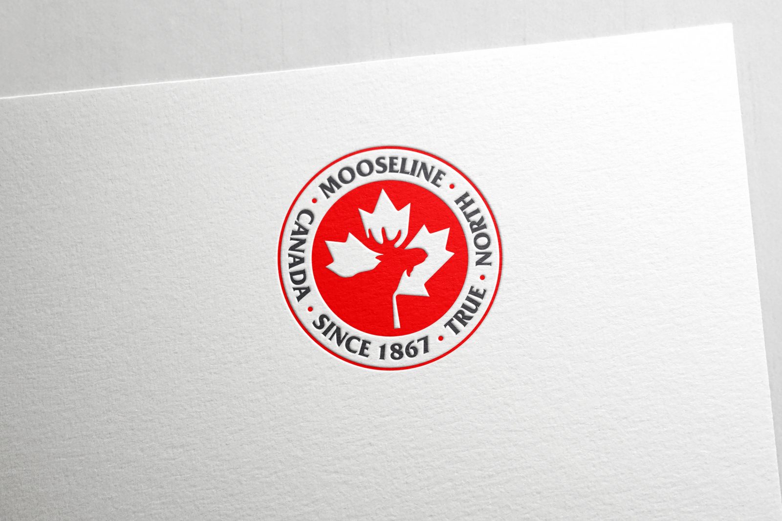 Mooseline — brand mark for a Canadian outerwear manufacturer