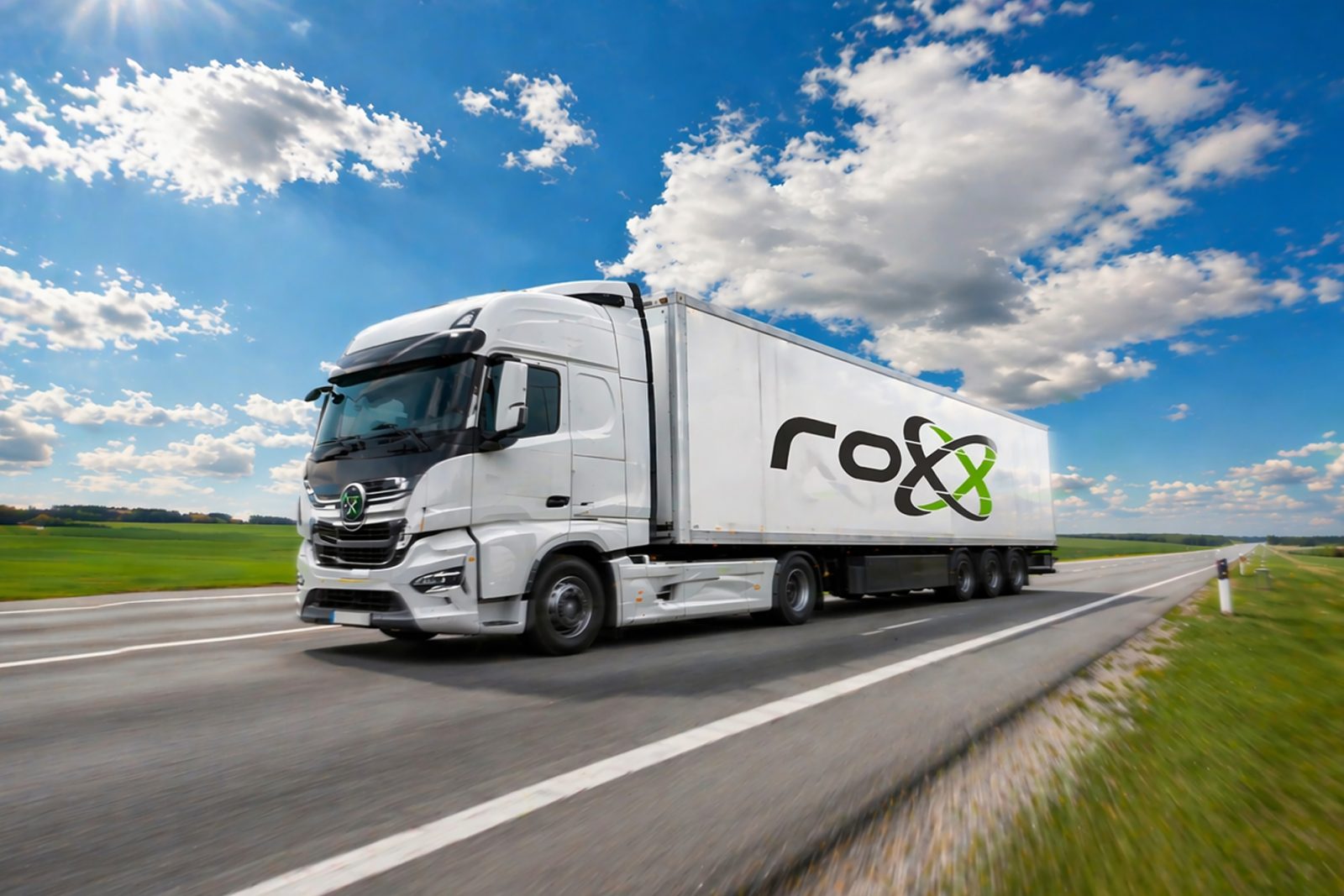 Roxx — brand applications on vehicles and signage